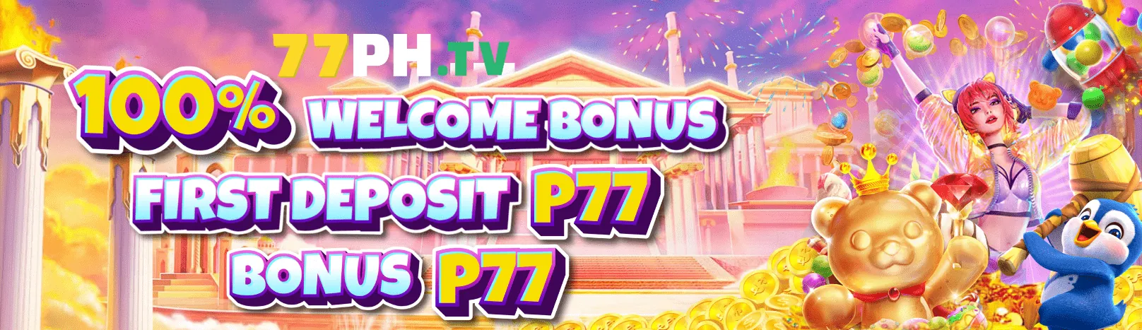 Hình ảnh chính trang khuyến mãi với các ưu đãi hấp dẫn từ game casino uy tín nhất