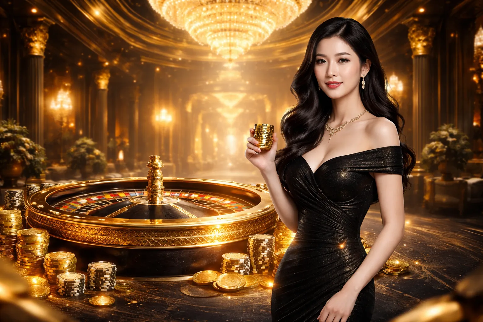 Hình ảnh trò chơi Nổ Hũ 365 ok với biểu tượng may mắn và Jackpot lớn, thể hiện cơ hội thắng lớn.